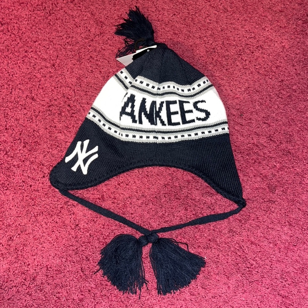 New York Yankees MLB ear covered hat